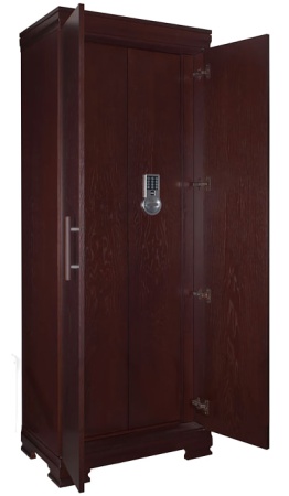 Сейф Armwood 11 EL DS31 Flock Plus — с открытыми мебельными дверьми.