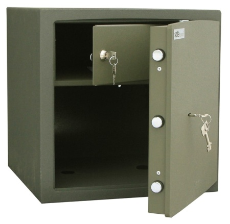 Сейф SAFEtronics NTR-39Ms (с открытым трейзером)