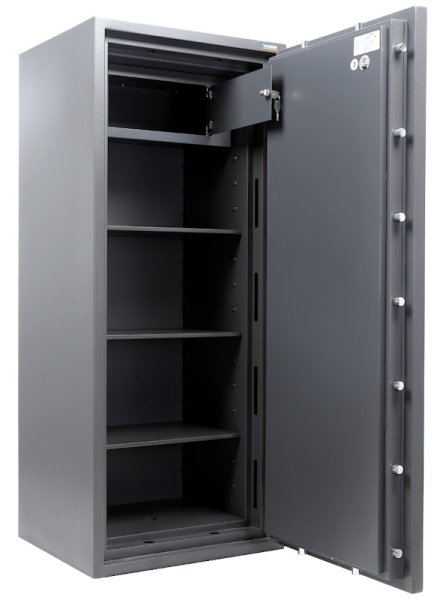 Сейф Гарант Евро 165T EL (ригельная система, внутреннее устройство)