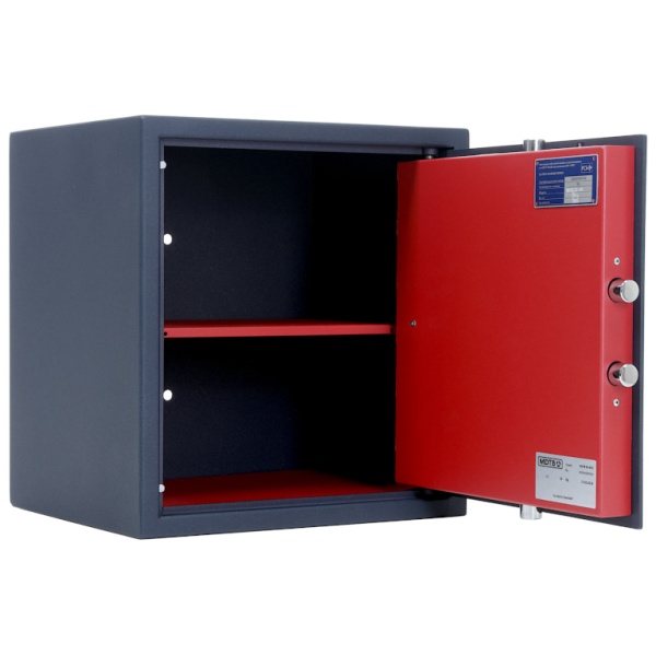 Сейф MDТВ ES-46.E — внутреннее устройство, ригельная система.