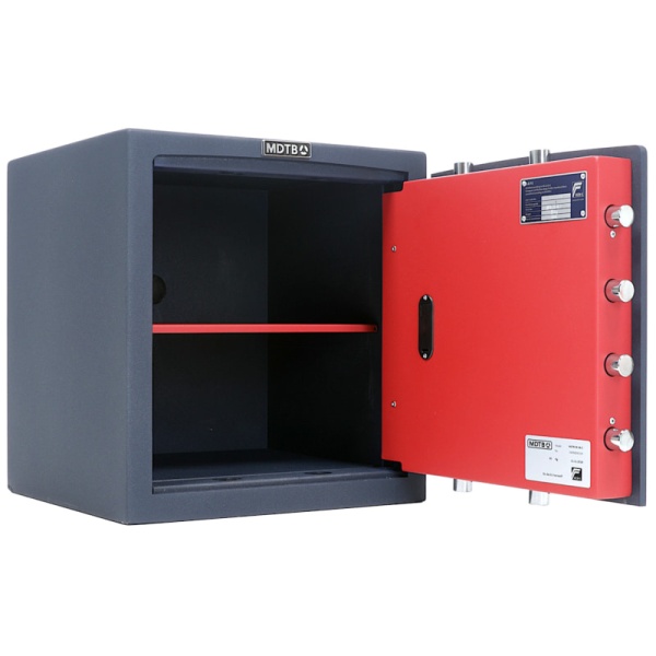 Сейф MDТВ EK-46.E — внутреннее устройство, ригельная система.