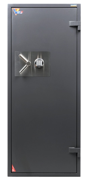Сейф Гарант Евро 165T EL (вид спереди, двухлучевая ручка, кодовая панель замка)
