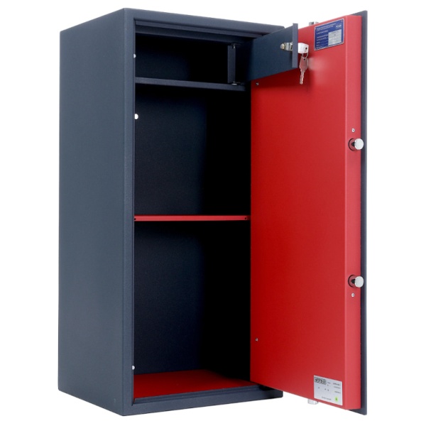 Сейф MDТВ ES-90T.E — внутреннее устройство, ригельная система.