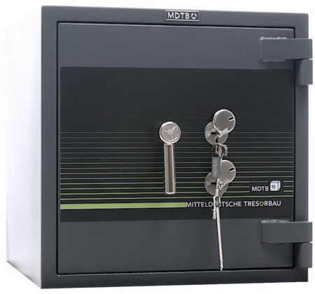 Сейф Burgas 67 2K — закрытый, вид спереди.