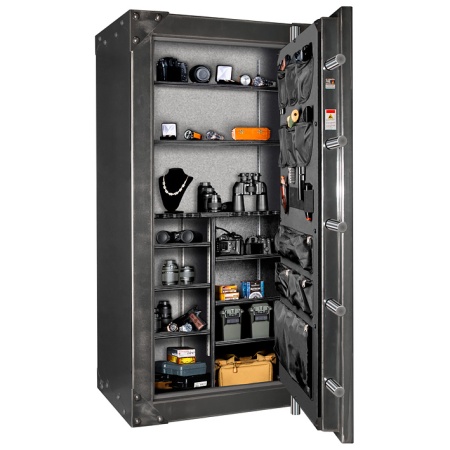 Сейф KSB 7136 EX UN EL Kodiak (Rhino, USA) — открытый, внутреннее устройство.