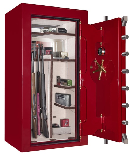 Сейф Fort Knox Protector 6031 BWNGL GC — дверь на крановой подвеске.