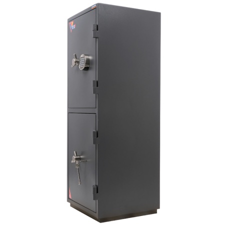 Сейф Valberg Гранит 120T/2 EL, вид сбоку (внешние петли).