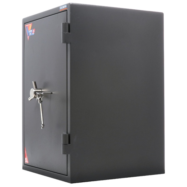 Сейф Valberg Гранит 65T, вид сбоку (внешние петли).